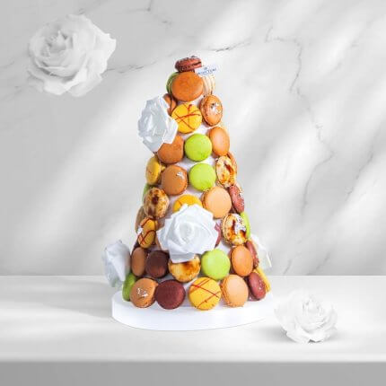 Pyramide de macarons