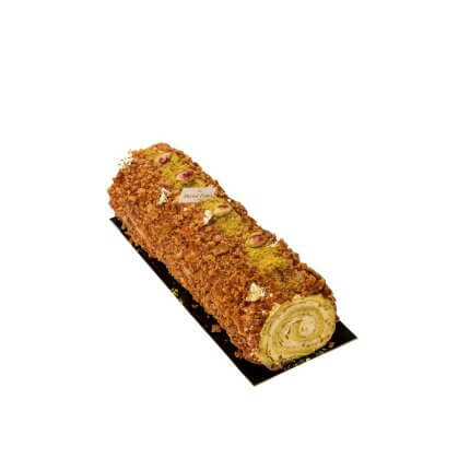 Bûche Praliné à l’Ancienne – Pistache