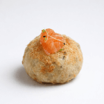 Mini pastilla saumon épinards