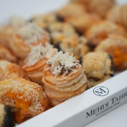 Mini Feuilletés Dorés